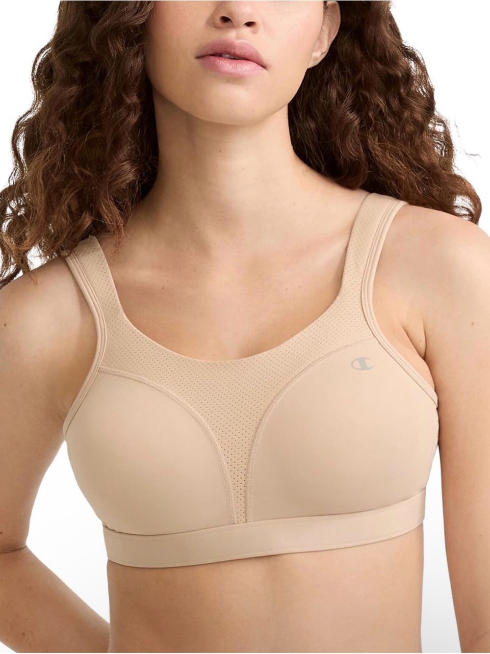 Champion Nude High-Impact Sports Bra 34DD